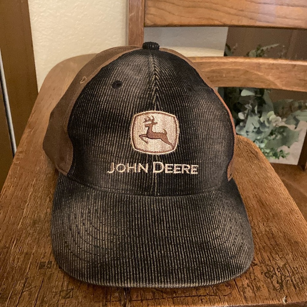 John Deere Corduroy Embroidered Hat/Baseball Cap Mens🔥LAST CHANCE🔥